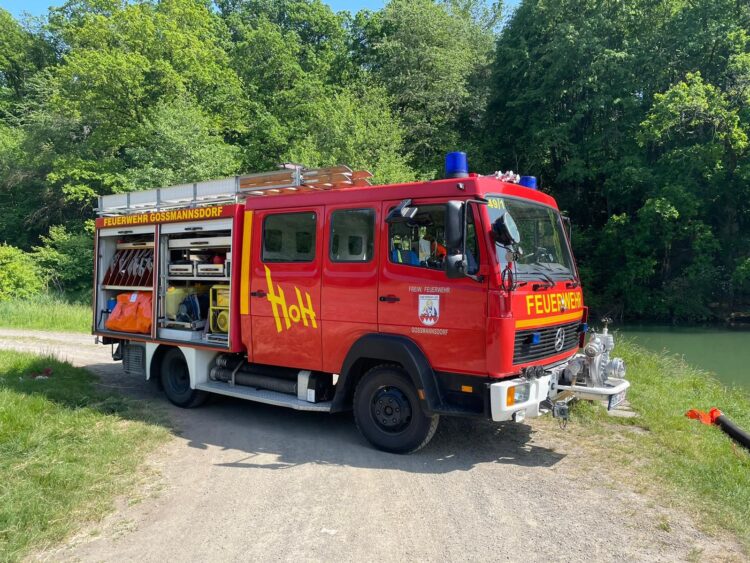 Löschgruppenfahrzeug LF8 Feuerwehr Goßmannsdorf