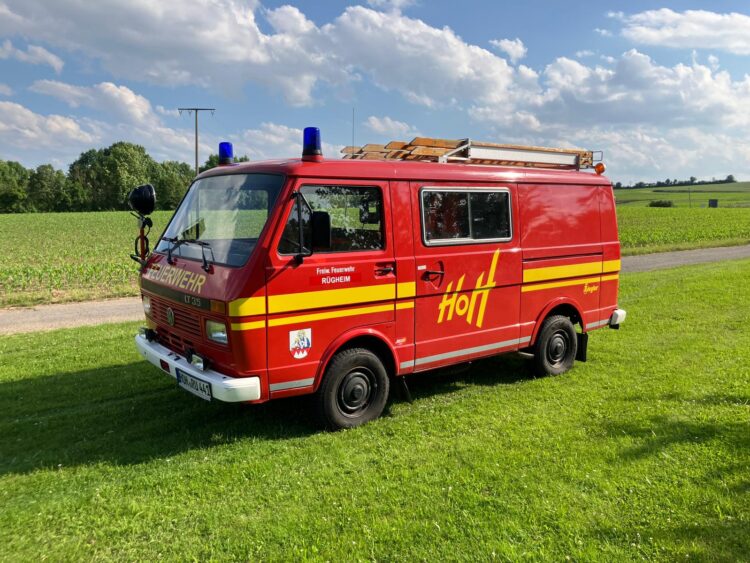 Tragkraftspritzenfahrzeug TSF Feuerwehr Rügheim