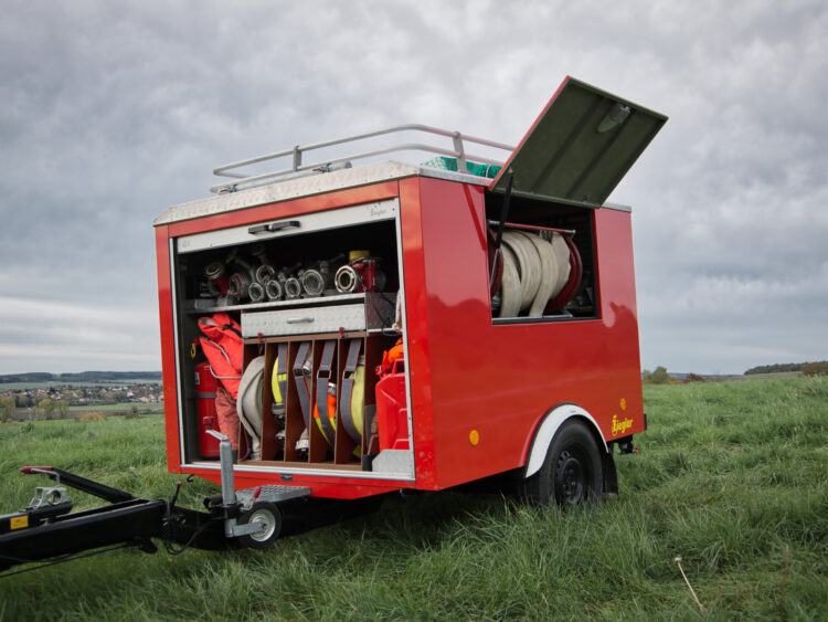 Tragkraftspritzenanhänger TSA Feuerwehr Eichelsdorf
