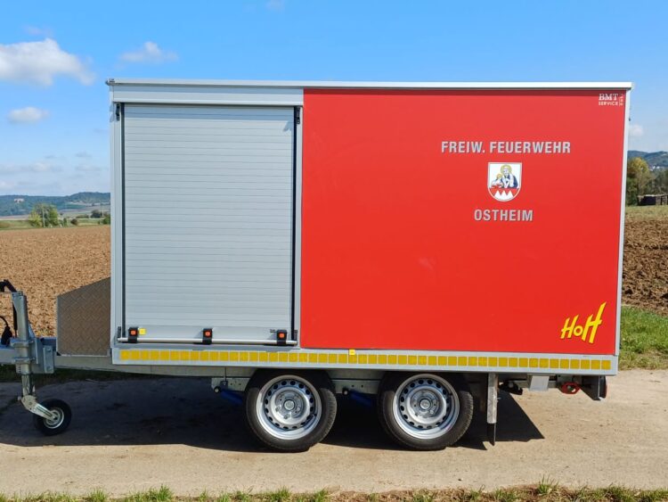 Tragkraftspritzenanhänger TSA Feuerwehr Ostheim