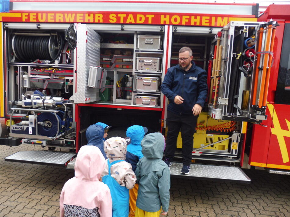 Besuch der Vorschulkinder Foto